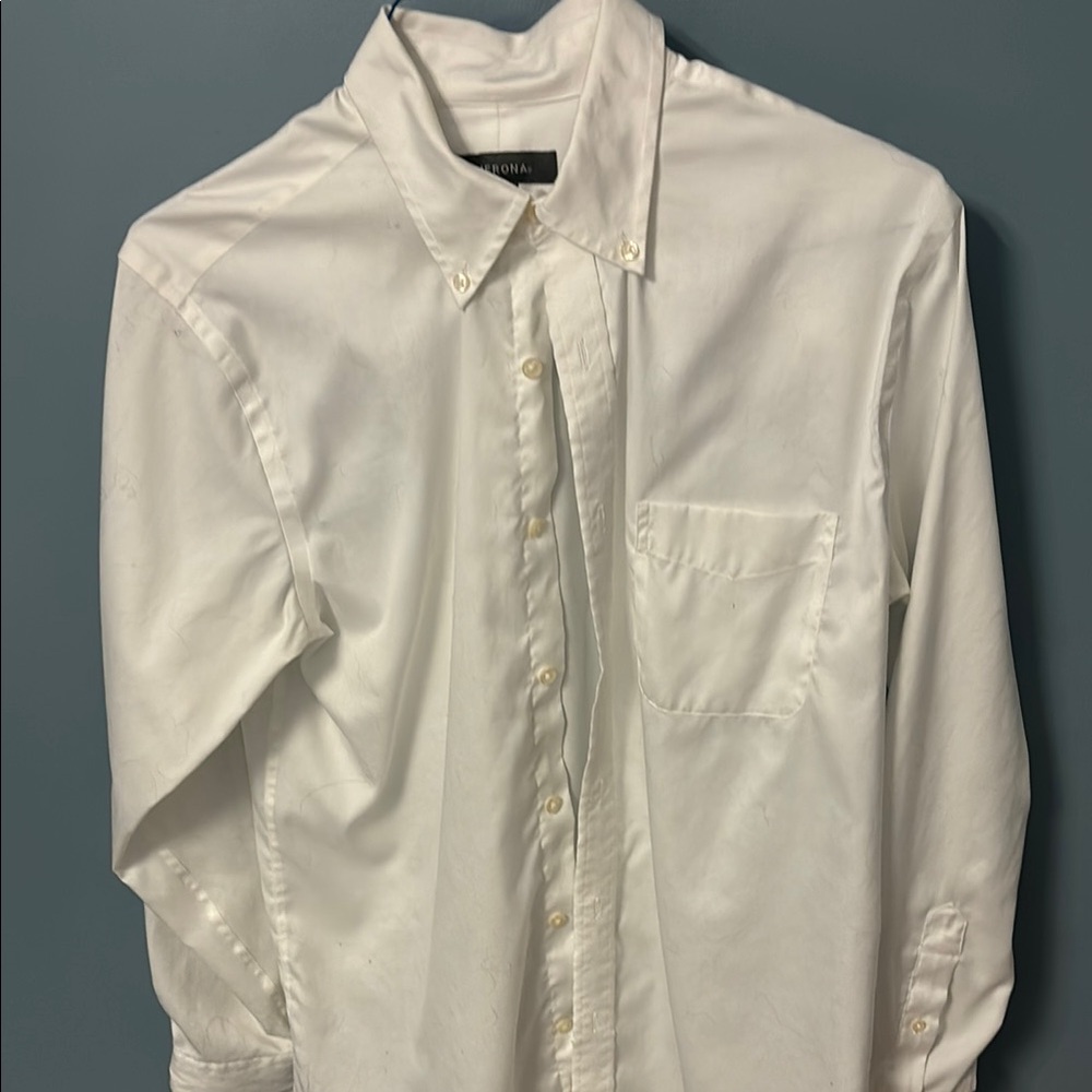 White Button-Down Shirt